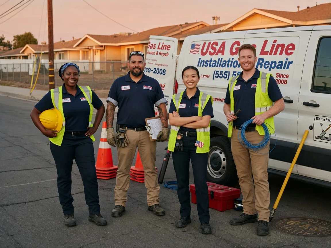 Gas Line Installation company in Roundhead, OH